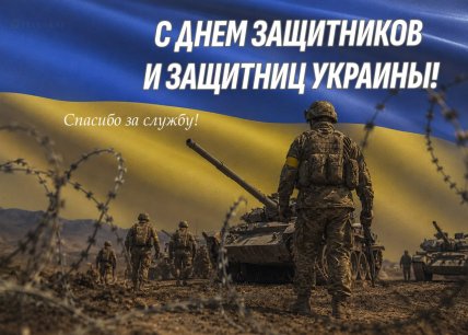 открытки с днем защитников и защитниц украины 2026