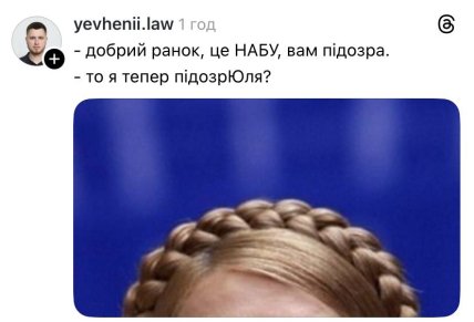 Меми про Тимошенко