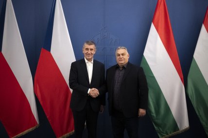 Андрей Бабиш и Виктор Орбан в Будапеште/Hungary Today