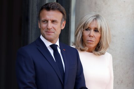 Эммануэль и Брижит Макрон