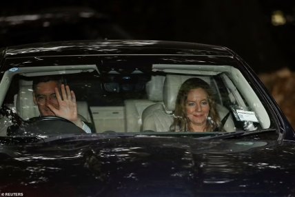 Джейкоб Рис-Могг с супругой