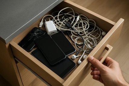 Почему люди не выбрасывают ненужные телефоны
