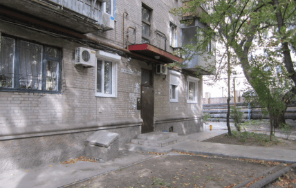 Вулиця Різнича у Дніпрі складається з одного будинку