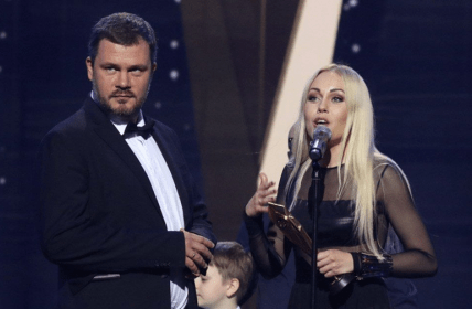 Елена Тополя и Вадим Лисица