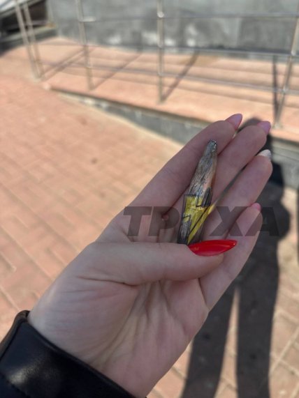 Куля, яку знайшли у Чернігові після атаки РФ