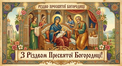 с Рождеством Богородицы открытки.