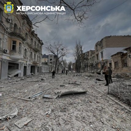 Як виглядає Херсон під час війни