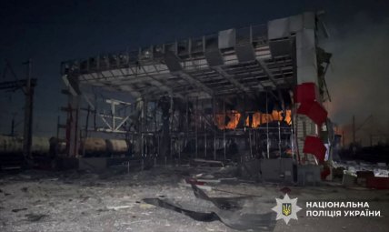 Вокзал в Фастове пожар