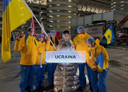 Анастасія Кучерова разом із українською збірною