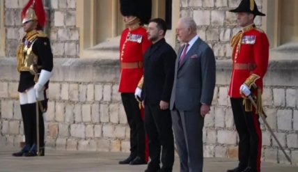 Владимир Зеленский и Чарльз III