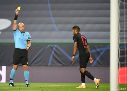 Лоди заработал предупреждение за симуляцию в матче с Лейпцигом