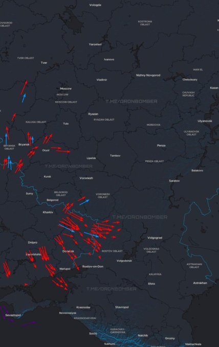Дрони над Росією 6 серпня