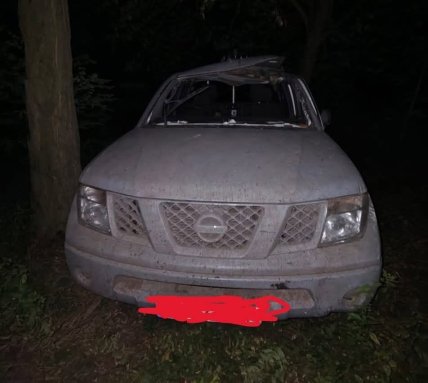 Авто з пошкодженим дахом