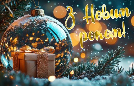 Листівки з Новим роком 2026, з роком Коня