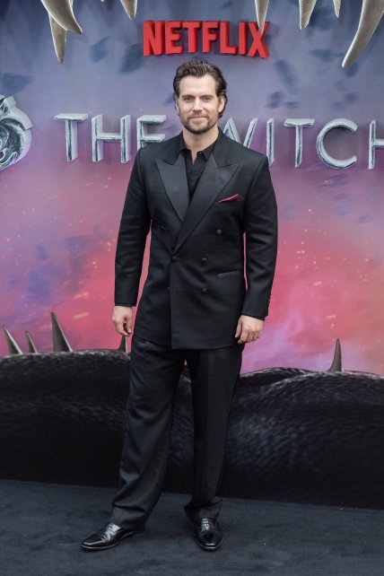 Генри Кавилл на премьере "Ведьмака 3"