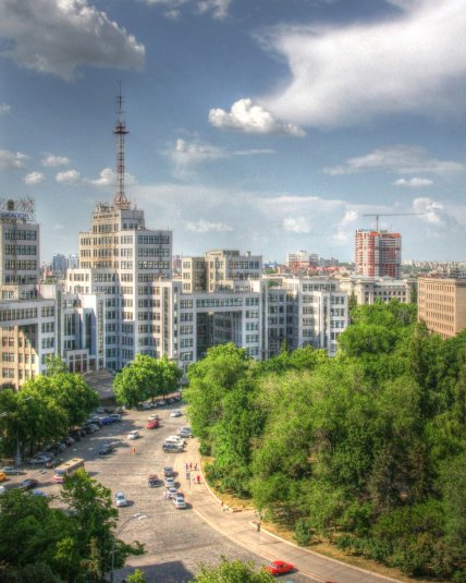 Здание Госпрома, самый высокий дом в Харькове