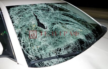 авария с пешеходом ночью 22 июня в Киеве