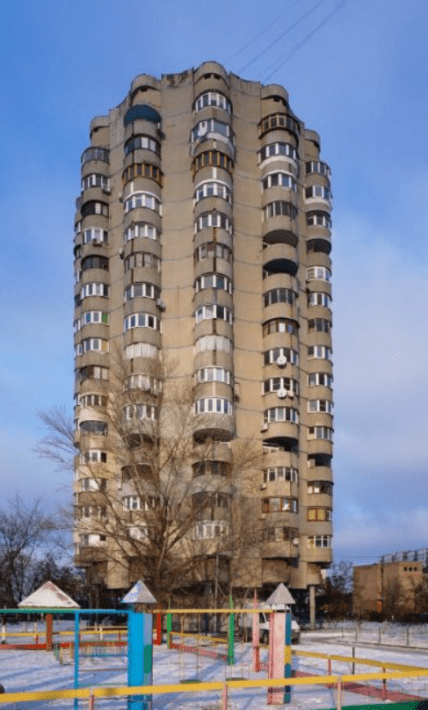 Киев Оболонская площадь, 2 дом ромашка фото