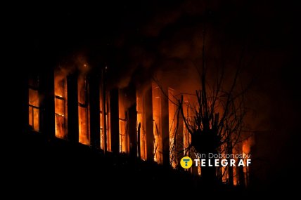 Наслідки атаки у Солом'янському районі. Фото: Ян Доброносов "Телеграф"