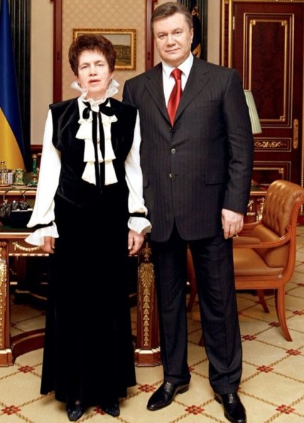 Виктор Янукович и Людмила Янукович