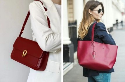 червона сумка