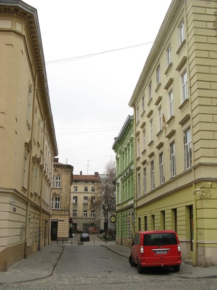 Улица Архивна во Львове, как раньше называлась