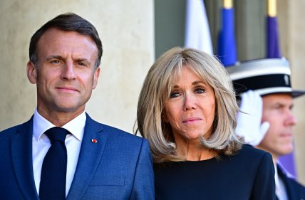 Эммануэль и Брижит Макрон