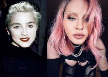 Мадонна фото раньше и сейчас