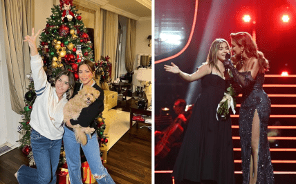 Ани Лорак с дочерью