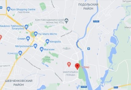 ТРЦ Мир у Полтаві