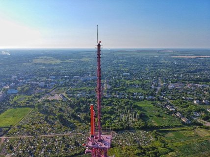Белопольская телебашня – символ технического прогресса
