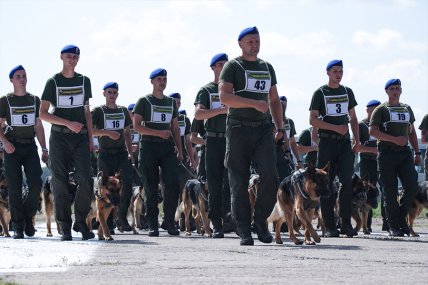 тренировка строевого шага