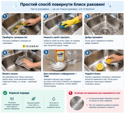 Простой способ вернуть блеск раковине