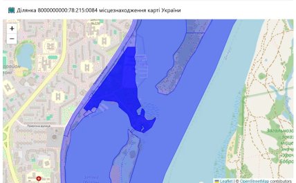 Ділянка розміром 16,4 га, де планується створити парк