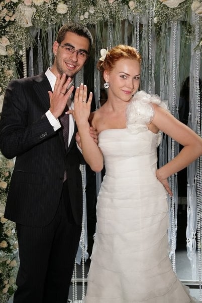 С первой супругой Ксенией Мартыновой