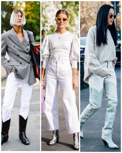 Стильные образы с ковбойками