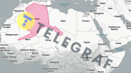 Аляска на карте