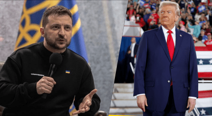 Володимир Зеленський та Дональд Трамп - різниця у рості