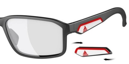 Adidas выпустит очки для любителей здорового образа жизни
