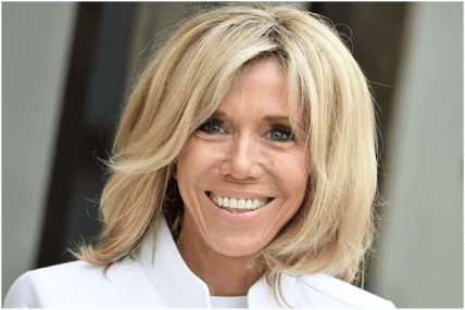 Бріжит Макрон у молодості