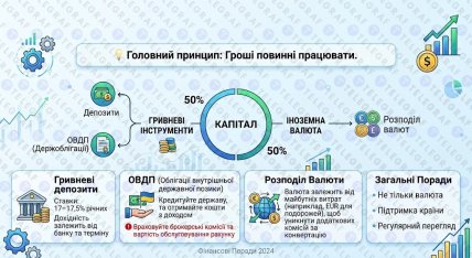 Как украинцам хранить деньги перед зимой