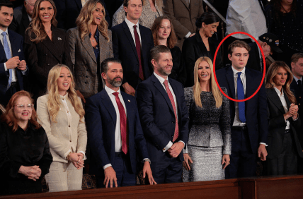 Бэррон Трамп рост сына Трампа