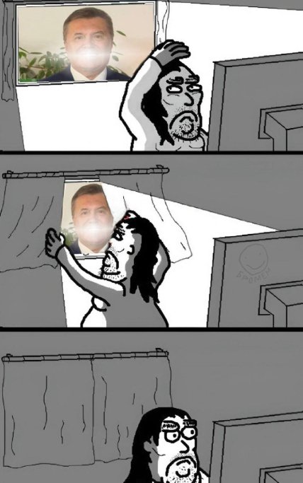 Мемы о зубах Януковича