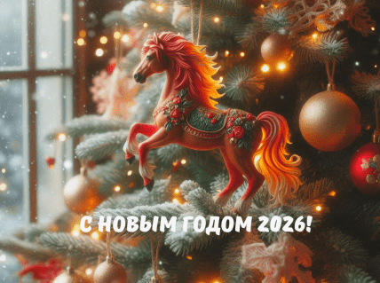 Поздравления с Новым годом, открытки, пожелания друзьям