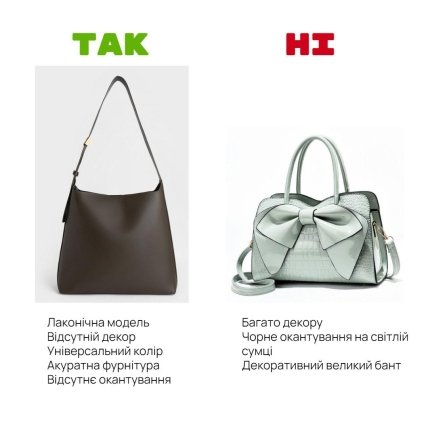 Антитренды сумок 2023 года