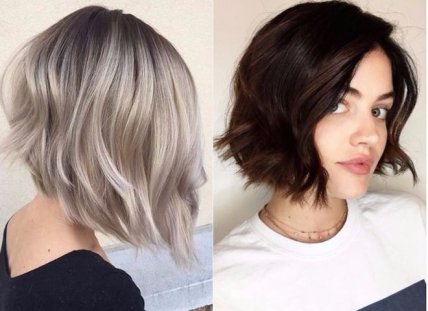 Стрижка на короткие волосы каре