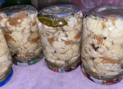 Консервована цвітна капуста