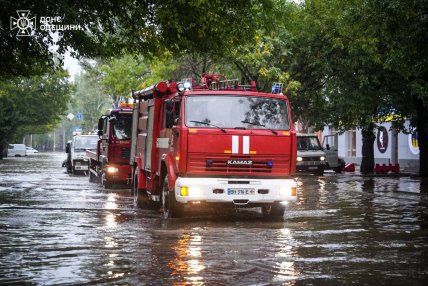 Ливень и наводнение в Одессе