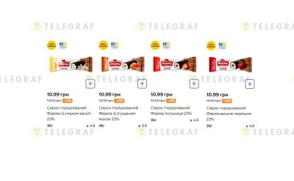 Скидки "Сильпо" на молочную продукцию