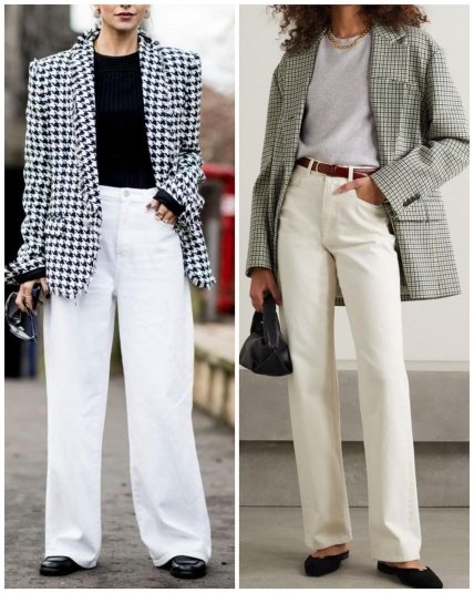 Образы с пиджаками гусиная лапка